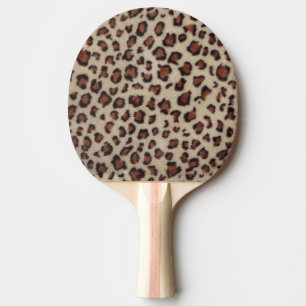 Raquette De Ping Pong Empreinte de léopard