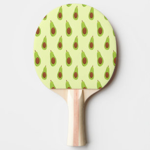 Raquette de ping pong en Avocat Vert