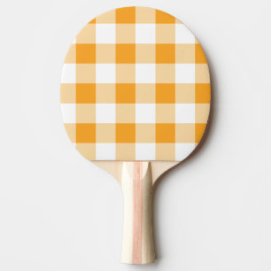 Raquette De Ping Pong en vichy Motif