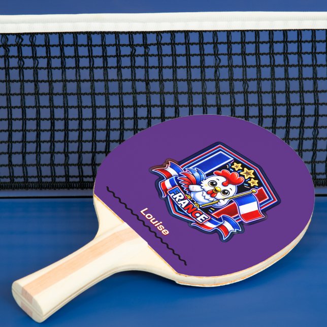 Raquette De Ping Pong Enfants de France (Insitu)