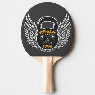 Raquette De Ping Pong Entraîneur de fitness GYM personnalisé Kettlebell