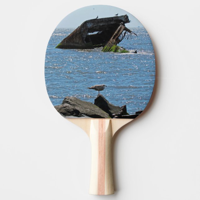 Raquette De Ping Pong Épave du cap May (Devant)