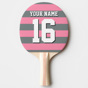 Raquette De Ping Pong Équipe cycliste Flamingo Pink Charcoal Jersey Prep