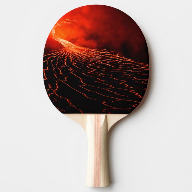 Raquette De Ping Pong éruption volcanique (Devant)