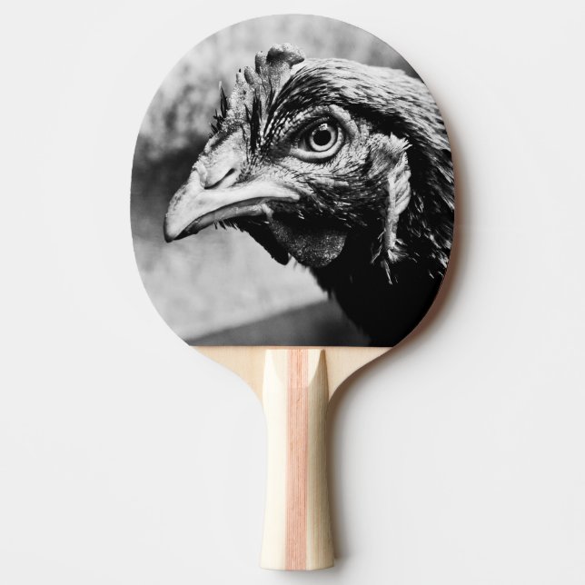 Raquette De Ping Pong esprits et poulets (Devant)