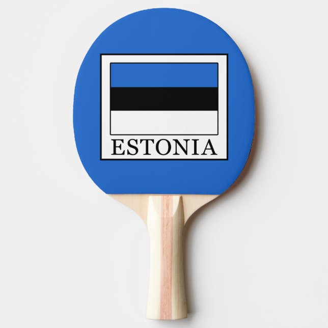 Raquette De Ping Pong Estonie (Devant)