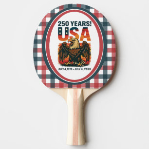 Raquette De Ping Pong États-Unis 250 ans – Aigle américain patriotique 4