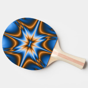 Raquette De Ping Pong Étoile fractale
