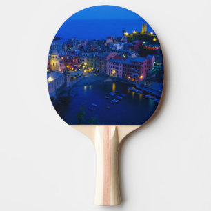 Raquette De Ping Pong Europe, Italie, Cinque Terre, Vernazza. Côte escar