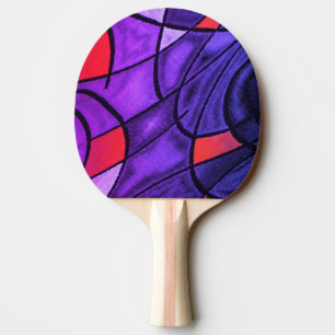 Raquette De Ping Pong Expressionnisme Moderne