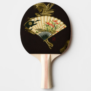 Raquette De Ping Pong Fan orientale sertie par replis avec la conception