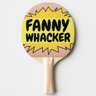 RAQUETTE DE PING PONG FANNY WHACKER FUNNY POUR FEMME