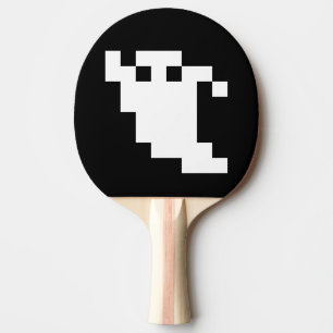 Raquette De Ping Pong Fantôme à 8 bits pour pixels
