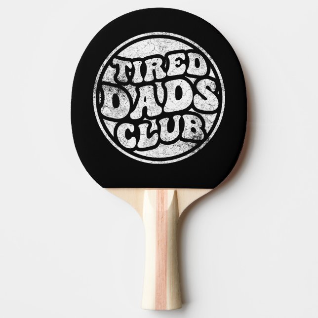 Raquette De Ping Pong Fatigué Dads Club Funny (Devant)