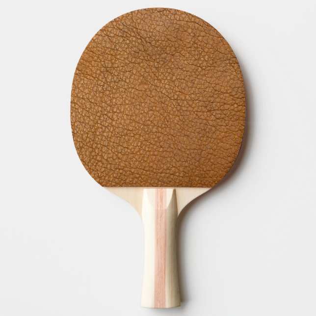 Raquette De Ping Pong faux look en cuir (Devant)