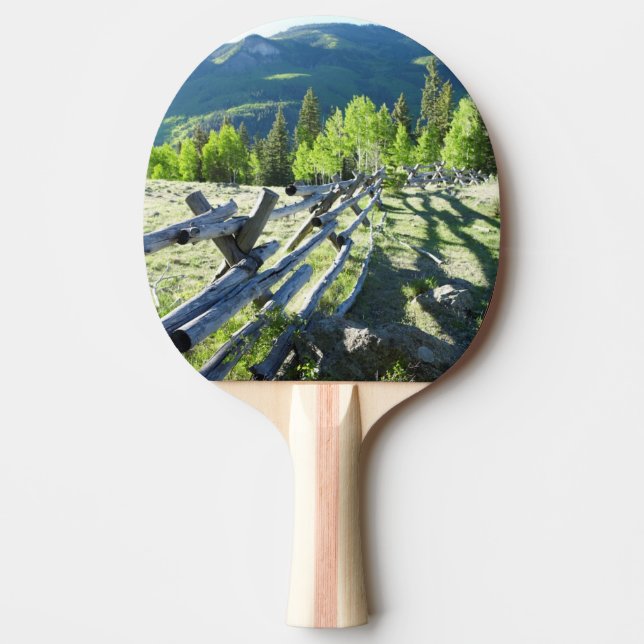 Raquette De Ping Pong Fenceline en bois (Devant)