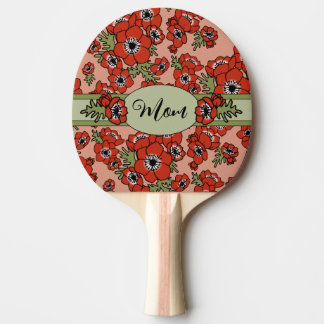 Raquette De Ping Pong Fête des mères personnalisées