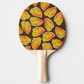 Raquette De Ping Pong Feuilles d'automne