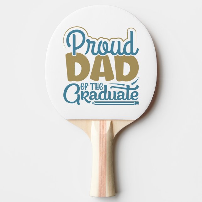 Raquette De Ping Pong Fier père du diplômé (Devant)
