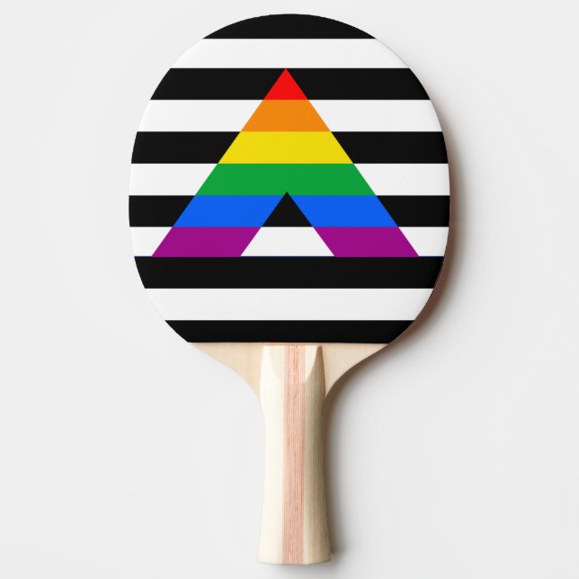 Raquette De Ping Pong FIERTE STRAIGHT ALLY 2014 PRIDE.png (Devant)