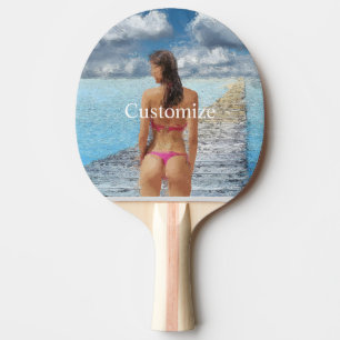 Raquette De Ping Pong Fille Bikini Thunder_Cove
