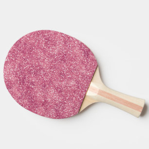 Raquette De Ping Pong Fille Parties scintillant rose étincelle Glitz