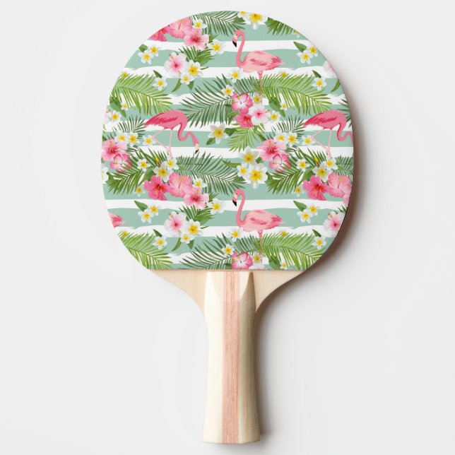 Raquette De Ping Pong Flamants roses Et Grèves (Devant)