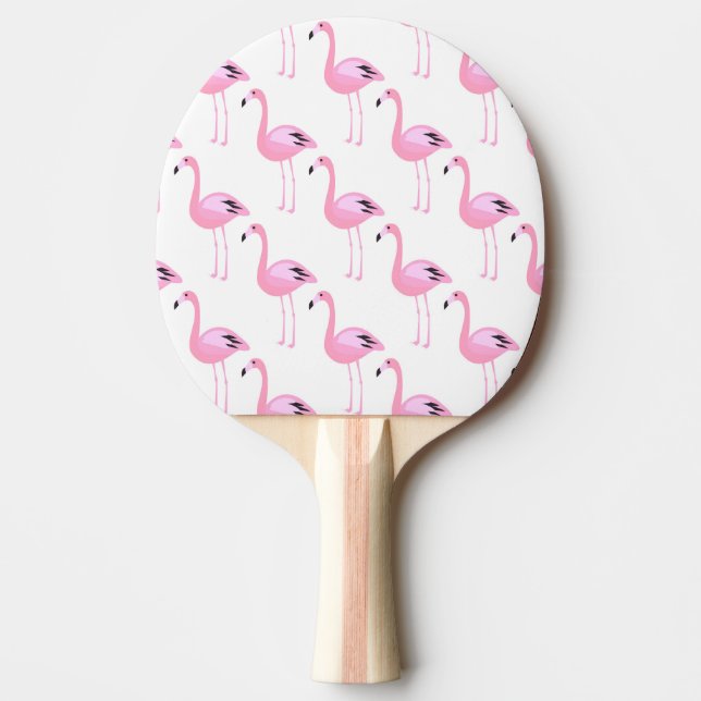 Raquette De Ping Pong Flamants roses roses 2 (Devant)