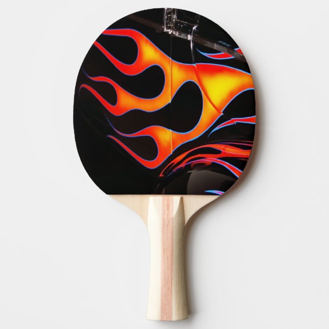 Raquette De Ping Pong Flammes (Devant)