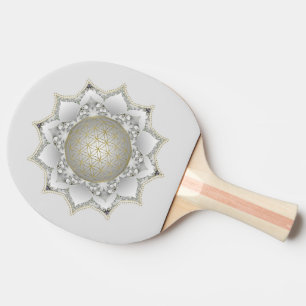 Raquette De Ping Pong Fleur De Vie - Blossoms Mandala 1