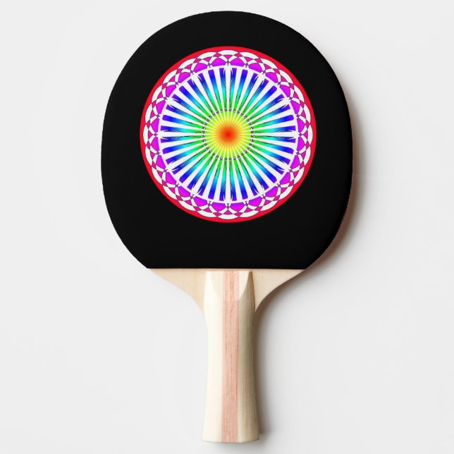 Raquette De Ping Pong Fleur d'été (Devant)