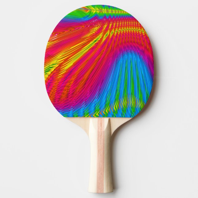 Raquette De Ping Pong Flux de couleurs (Devant)