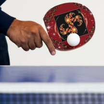 Focused Precision Ping Pong Paddle: Celestial Gala
