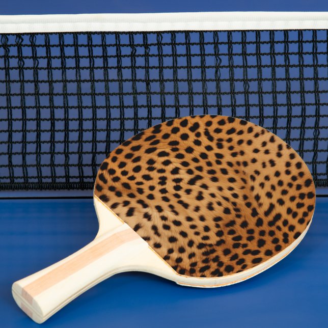 Raquette De Ping Pong Fourrure animale Cheetah (Insitu)