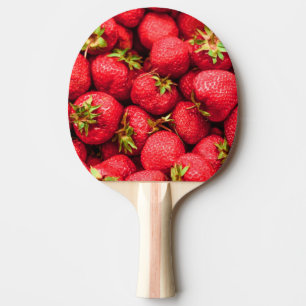 Raquette De Ping Pong Fraises Red Delicious Fraise
