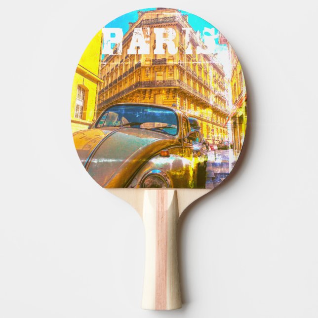 Raquette De Ping Pong France Architecture Vieux Paris (Devant)