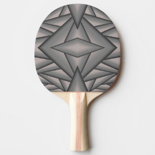 Raquette De Ping Pong Frozen In Time Art Abstrait