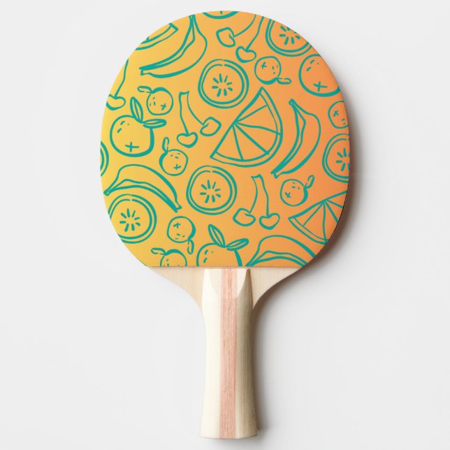 Raquette De Ping Pong Fruits (Devant)