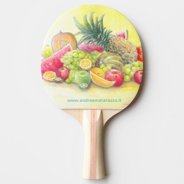 Raquette De Ping Pong Fruits heureux (Devant)