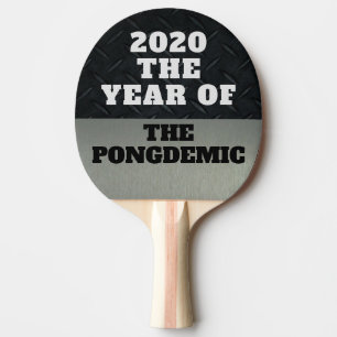 Raquette De Ping Pong Funny 2020 Année du jeu de mots pandémique