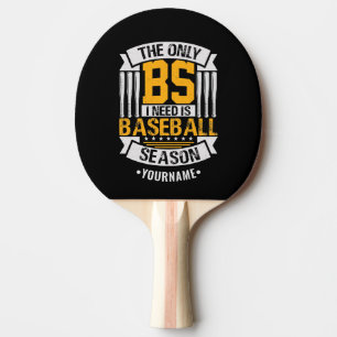 Raquette De Ping Pong Funny Baseball Sarcasme