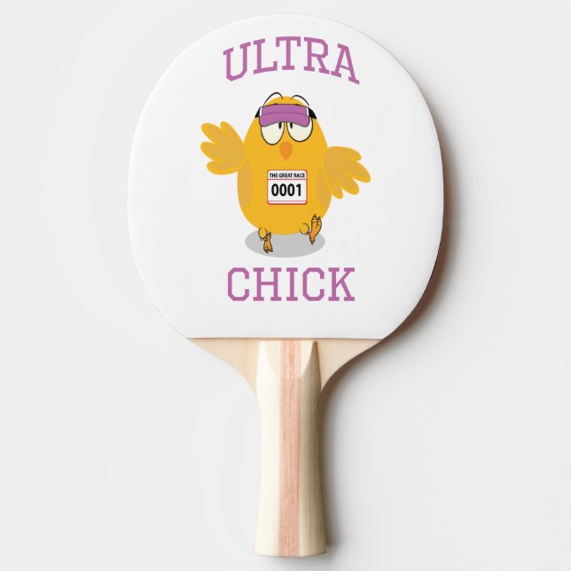 Raquette De Ping Pong Funny Ultra Chick Runner (Devant)
