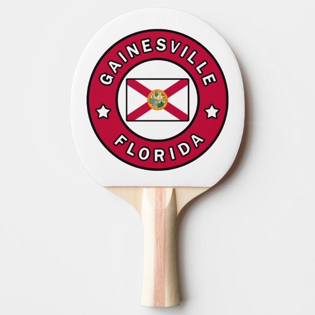 Raquette De Ping Pong Gainesville Floride (Devant)