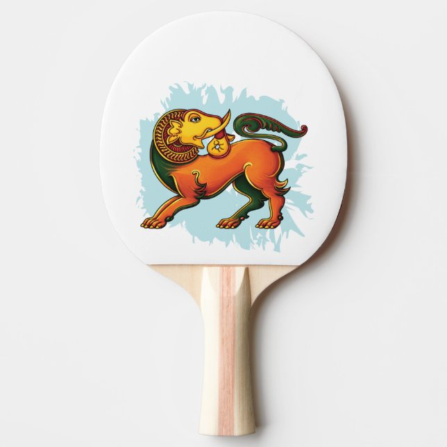 Raquette De Ping Pong Gajasinha – Mythical Guardian of Strength (Devant)