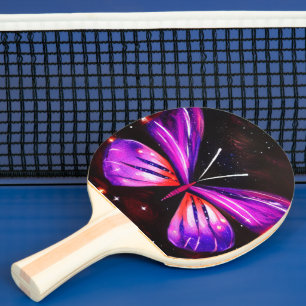 Raquette De Ping Pong Galaxie du papillon céleste