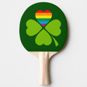 Raquette De Ping Pong Gay Lucky Clover