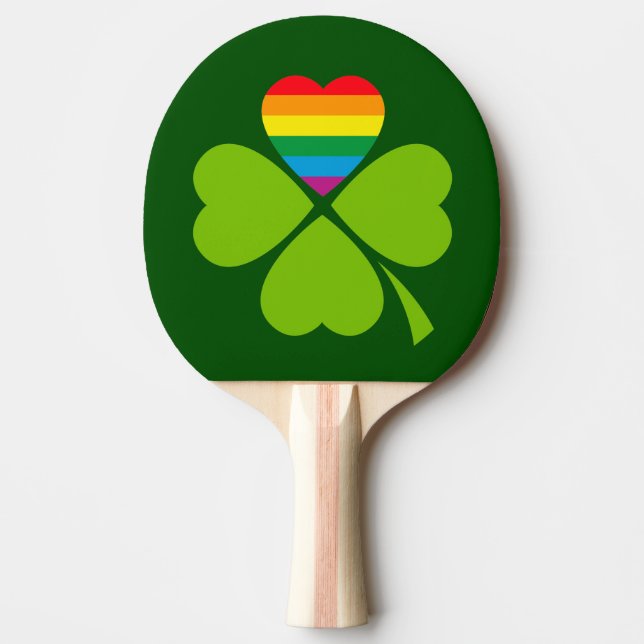 Raquette De Ping Pong Gay Lucky Clover (Devant)