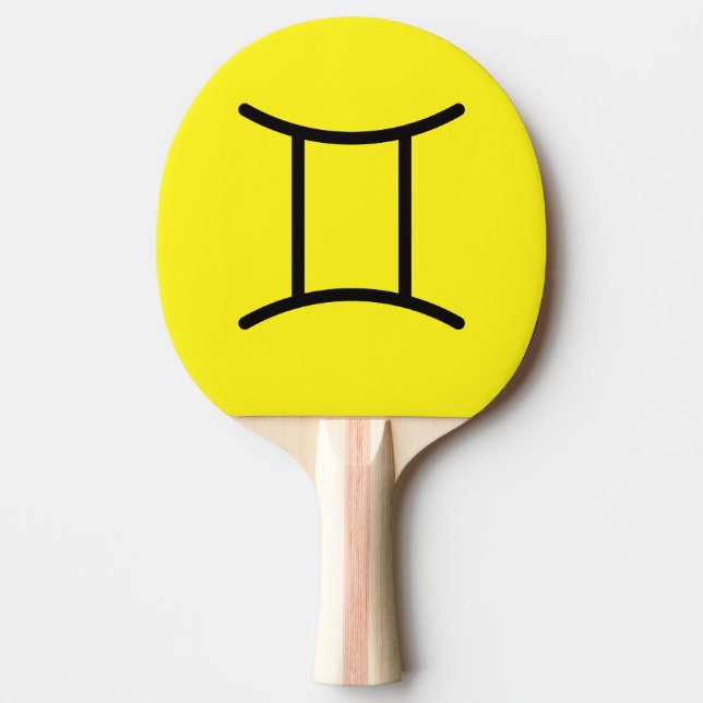 Raquette De Ping Pong Gémeaux (Devant)