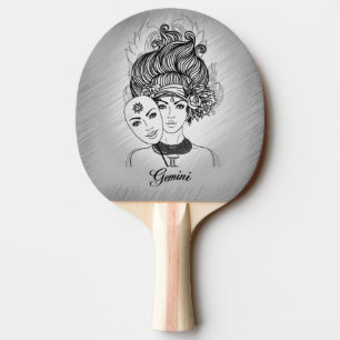 Raquette De Ping Pong Gemini Masqué Lady Zodiac