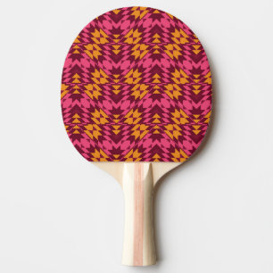 Raquette De Ping Pong Géométrie intemporelle : Motif sans couture